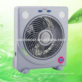 Rechargeable Emergency Fan with 10 Inch Blade & Light